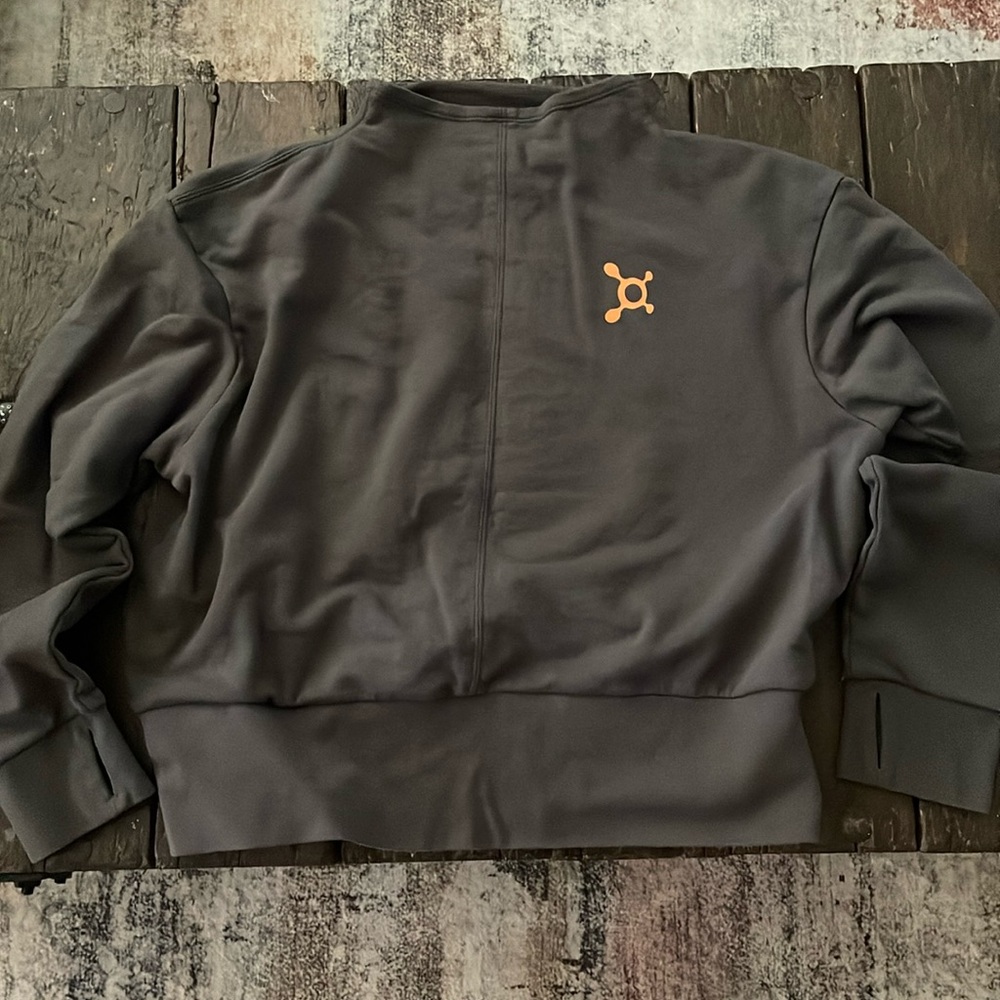 Orange theory fitness funnel neck sweatshirt
